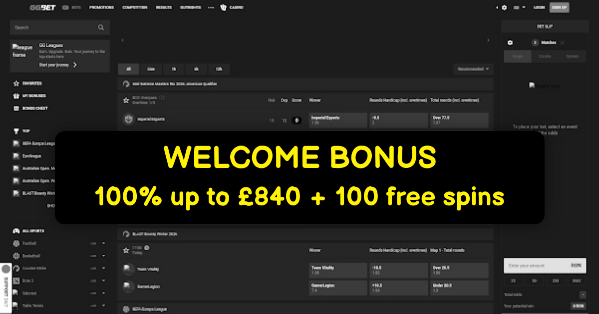 GG.BET Casino | Top-Rated Slots & Bonuses for UK Players